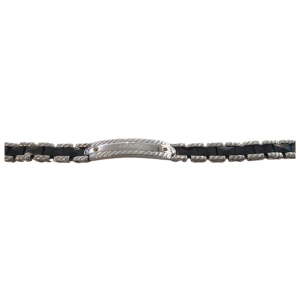 Bracciale Zancan Uomo Hi-Tekh 2.0 in Acciaio Ceramica EHB348 - EHB348